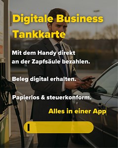 Keine Lust auf Papierkram? Mit PACE Drive Business zahlst du mit dem Handy direkt an der Zapfsäule, verwaltest deine Tankbelege digital und sparst Zeit an der Tankstelle & bei der Belegverwaltung. | PACE