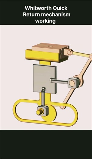 Whitworth Quick Return mechanism working 🔥 #viral