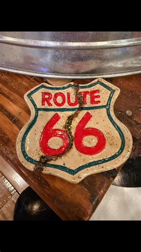 If you don’t have all the gifts you need then we’ve got you covered at Gasoline Alley Classics on Historic Route 66. Another Registered & Trademark slogan of ours is “In Rust We Trust” “Because Shiny Causes Stress”. We’ve got T-shirts, Work Shirts, Ornaments & Magnets, Shop Rags, Stickers, Coffee Mugs and Trinket dishes. Rust is Kool! @everyone @followers @low_fat_milk_truck @jonesteresa228 @gasolinealleyclassics @discoveroklahoma @traveloklahoma @oklahomadaytripsandsidestops @routemagazine @rou