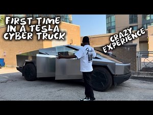 I Finally Drove the Tesla Cybertruck! Full Review & Test Drive!