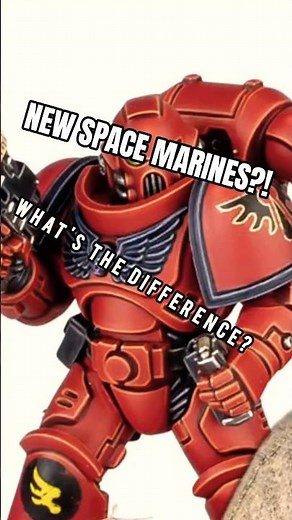New Space Marines Vs Old Intercessor comparison! #40k #spacemarines #gamesworkshop #warhammer #hobby