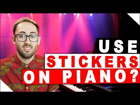 Pianist Explains! Should You Use Stickers On The Piano?