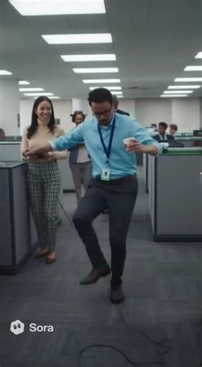 Office Tango Mishap Smooth Moves and Laughter