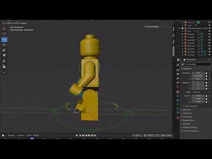 Animating Minifigs in Blender