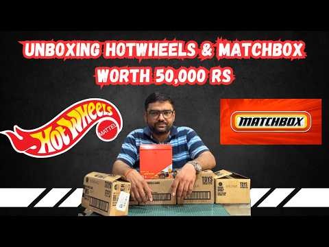 Hotwheels & matchbox car collection worth RS/- 50,000!