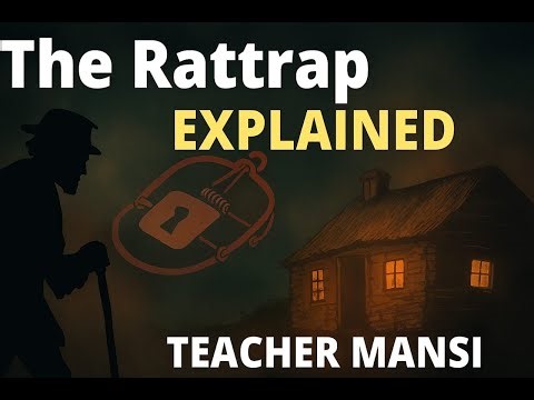 The Rattrap part1 Class12 Flamingo Chapter4 in detail explanation with whole chapter insights