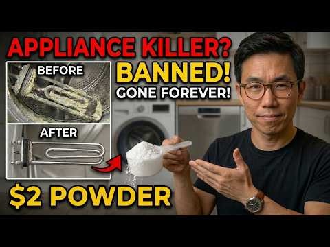 $2 Powder Stops Your Washing Machine and Dishwasher From Dying Early —Appliance Industry BURIED This