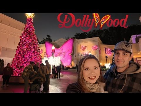 Dollywood Christmas, the island winterfest & staying at the Black Fox Lodge Pigeon Forge Tennessee