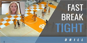 Fast Break Tight Drill with Kellie Harper – Univ. of Tennessee