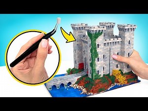 How To Make Homemade Miniature Castle || Bricklaying Tutorial