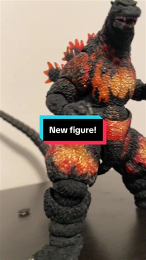Burning Godzilla Figure Unboxing and Review