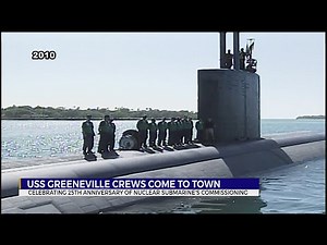 Greeneville celebrates 25th anniversary launch of USS Greeneville