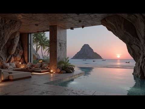 Deep Lounge Ambience | Elegant Ambient Music for Relaxing Background at Luxury Beach Cave