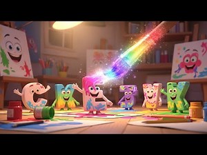 まほうのえふでとABC 🎨✨ | 子供向けアルファベット学習 | 幼児・保育園・幼稚園