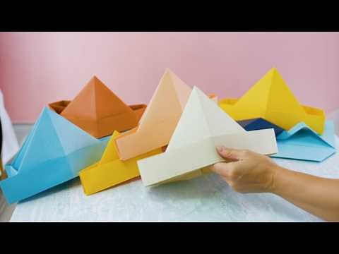 How to make Paper Hat easy Step by Steps | Paper Cap Tutorial | Origami de Papel