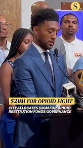 Baltimore Mayor Brandon Scott outlined plans Thursday for how the city will manage and determine how to spend money received from settlements with major opioid manufacturers and distributors. Scott announced that $20 million from the settlement funds already won will go to the Baltimore City Health Department to strengthen its efforts to mitigate Baltimore’s overdose crisis. (Video by Barbara Haddock Taylor, The Baltimore Sun) Read more: https://bit.ly/3MqIxhO | The Baltimore Sun | Facebook