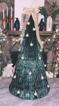 50 MILLION VIEW VIRAL CHRISTMAS DIY TINSEL TREE | LEXI DIY 2025