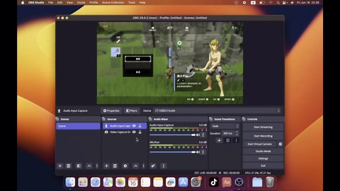 Capture Card for Nintendo Switch with 4K Pass-Through, USB3.0 1080P 60FPS HDMI Video Cam Link Game Capture for Streaming, Work with Xbox PS4 PS5 PC DSLR for OBS Twitch Live Broadcasting and Recording