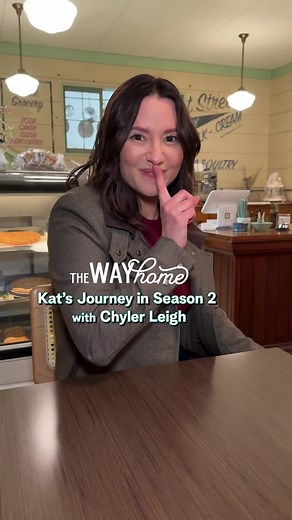 Kat’s journey is going to leave you *shook* 👀 Don’t miss a moment of #TheWayHome. All new episodes air Sundays at 9/8c. #ChylerLeigh #Series #Spoilers