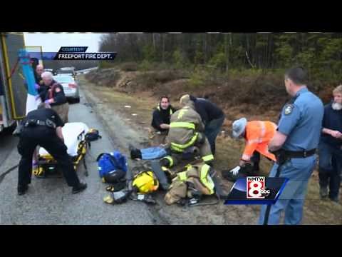 Man shoots himself with flare gun, critically injured