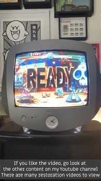 I refurbish the Philips 'Clock' Retro Gaming CRT! #crt #refurbished #retrogaming