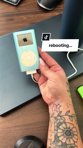 rebooting my old ipod and unlocking a whole era 🎧✨ some playlists never leave you. what song would be on your 2000s ipod? #throwback #nostalgia #ipodclassic #millennialtok #fyp