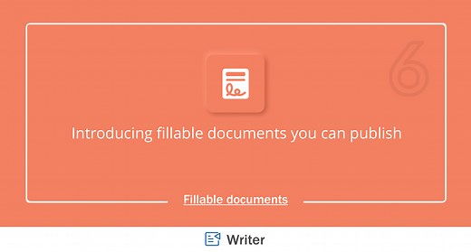 Moving beyond PDF forms—Introducing interactive documents in Writer
