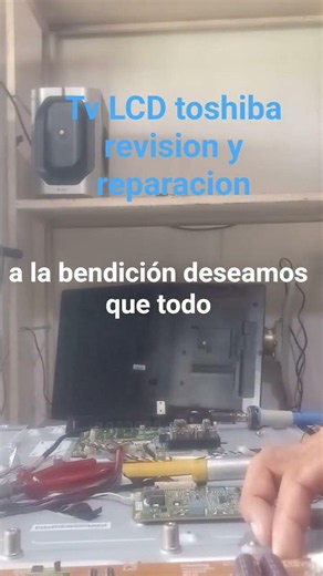 🛑 toshiba tv Lcd 32 no prende reparacion de fuente
