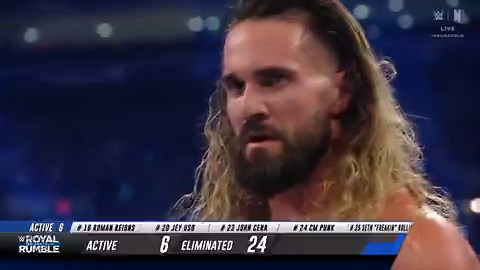 The way WWE executed that cinematic angle between Roman and Seth at Royal Rumble was absolutely insane man.Roman legit looked like a lion about to hunt his prey.ROMAN–SETH interaction is chills every single time.