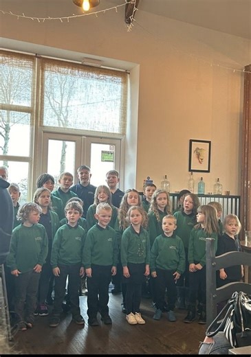 Lansio cynllun Darllen Difyr – Give Welsh a Go Ysgol Rhos Helyg