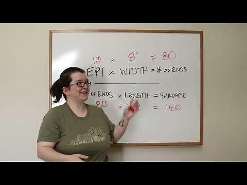 Camp Woolery: Weaving Math 101 - Calculating Yardage