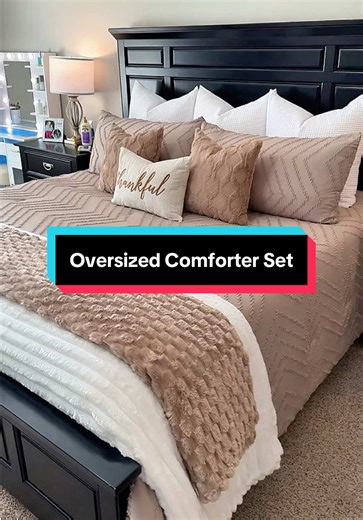 Oversized Comforter Set for a Cozy Bedroom