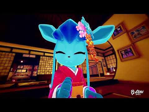 Kemono Glaceon - Vrchat Avatar by Lune Snowtail