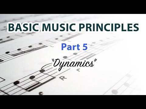 What are Dynamics? - Basic Music Principles - Part 5