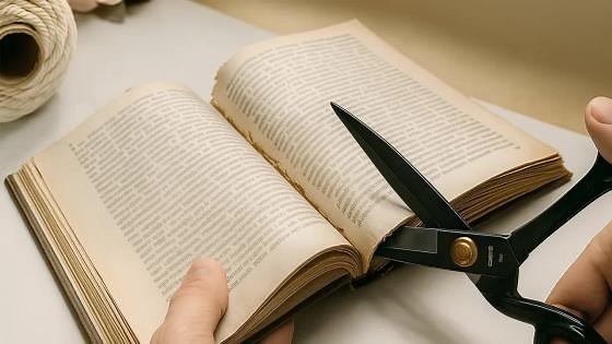 Don't throw away Old Books! See what you can do with Them! Ideas from Trash