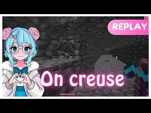 VOD - Du 22 Nov. 2025 // On creuse une nouvelle salle (Minecraft Streammates)