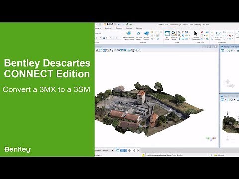 Bentley Descartes CONNECT Edition: Convert a 3MX to a 3SM