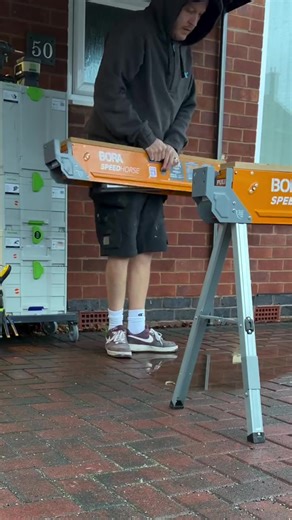 The Speed Champion 🐎⚡️ #BORASpeedhorse #sawhorse #bestsawhorse #workbench