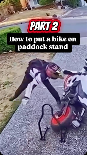 3.1K views · 848 reactions | How to put a bike on a paddock stand. It's still really easy 臘‍♂️ • #bikelife #s1000rr #bikergram #twowheels #ducati #r1 #howto #motovlog #explorer | Elvir Velagić | Facebook