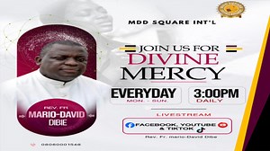 DIVINE MERCY WITH REV. FR. MARIO-DAVID DIBIE GIVING/OFFERING & TITHE Lumen Christi Family A/c NO. : 1011029404 BANK : ZENITH BANK BANK OF AMERICA A/C NAME: MDD SQUARE INTERNATIONAL A/C NUMBER: 48818505323 ROUTING NUMBER:111000025 ZELLE: mariodaviddibie@gmail.com SWIFT CODE:BOFAUS3N MDD SQUARE FLUTTERWAVE: https://flutterwave.com/pay/emyf3wftha6h CONTACT/ WHATSAPP: 08060001548 | Rev Fr Mario-David Dibie (Director Lumen Christi Family Adoration Ministry
