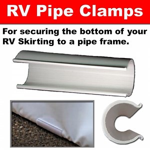 RV Skirting Pipe Clamp | EZ Snap®