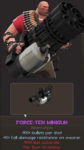 TF2 Heavy x10 Minigun