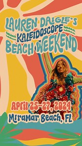 Let’s go the the beach beach… let’s go get away!! READY TO GET SOME SAND ON MY STAGE!!! So happy to ring in my favorite season, SUMMER, with all of you! Be there be square! I’d rather be hot than cold. Truth! Tickets available here: https://topeka.live/kaleidoscopebeachweekend24/ | Lauren Daigle
