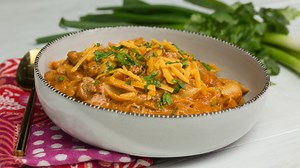 One Pot Chili Mac and Cheese