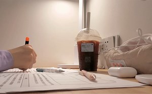 Study with me｜自习室实时学习1h30min｜沉浸式专注学习｜白噪音无bgm｜准高三啦！｜study account SA｜葡萄冰萃原来这么好喝