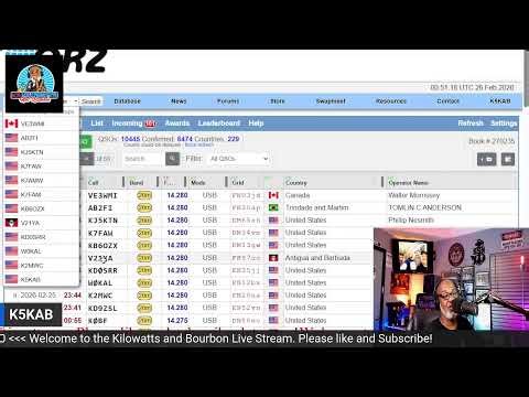 VE3WGY remembrance Qso RF Therapy with K5 Kilowatts And Bourbon Edition Episode 360