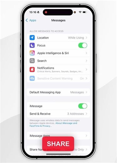 📱 How To: Change Default Messaging App on iPhone!