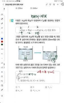 [2022 Revised Chemistry] Unit 1 - Basic Quantitative Relationships Problem Solving (Hugok Sosu Sc...