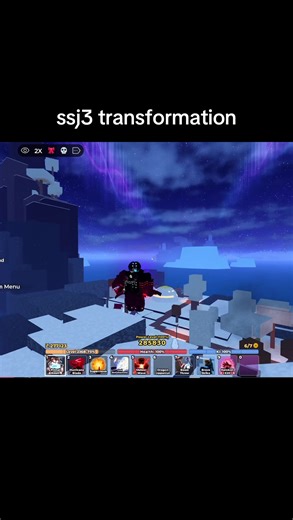 SSJ3 Transformation in Dragon Soul - Roblox Adventure