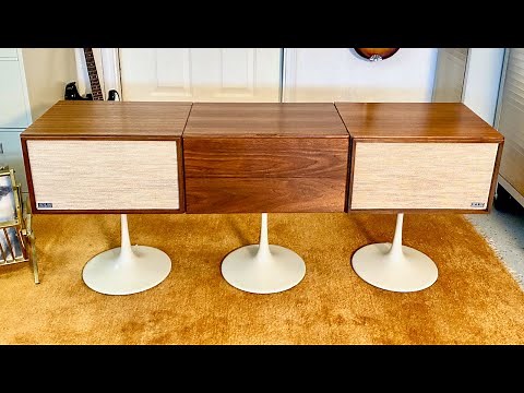 Restoring a KLH Model Twenty Plus including the Garrard AT5/Model 3000 Record Player